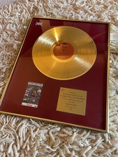 THE WHO - WHO ARE YOU ? Original BPI Gold Award Disc