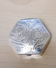 Solid Silver - Modern - Pill