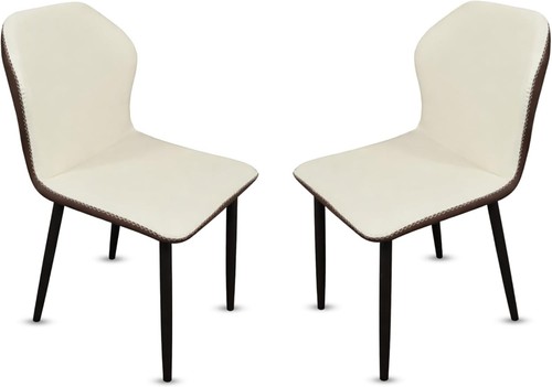 Comfy leather dining chairs - leather,