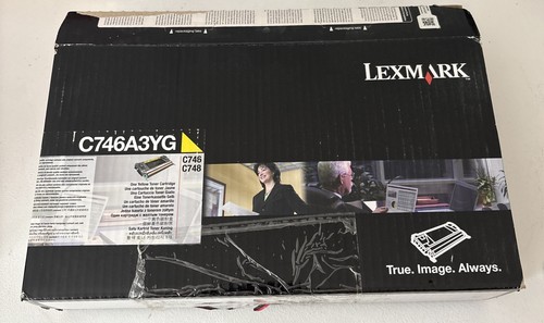 Lexmark c746a3yg yellow toner - lexmark,