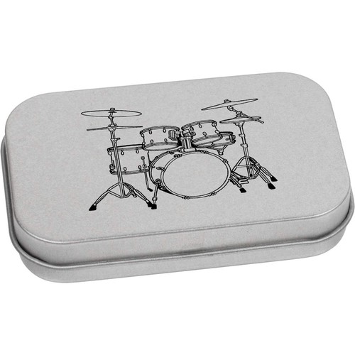 Drum kit metal hinged tin - metal,