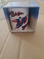 TM & DC Comics "This Is  a Job For Superman"  Mug limited Edition New Old Stock 