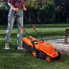1600W Electric Lawn Mower 5 Height Adjustments 30L Grass Box UK garden tool