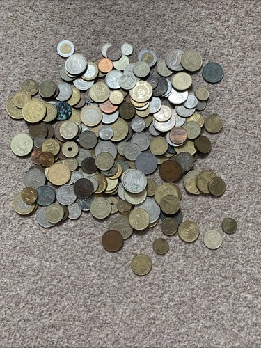 Joblot mixed coins various - mixed,