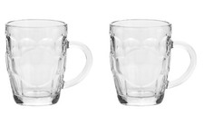 Dimpled PANELLED Beer Tankard