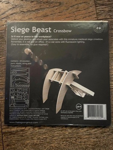 Lagoon siege beast - siege, wooden