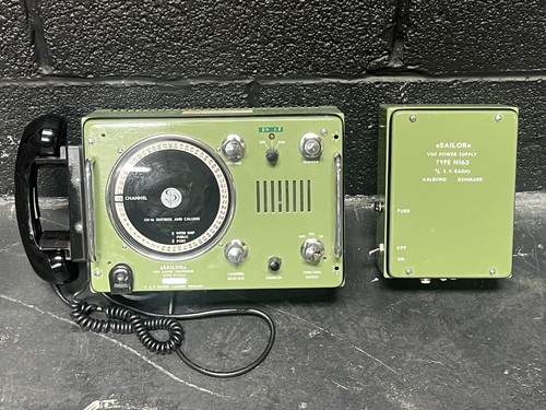 Sailor vhf radio telephone - sailor,