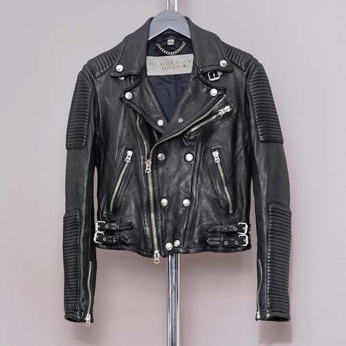 Burberry leather jacket mens - jacket,