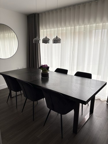 Large statement dining table