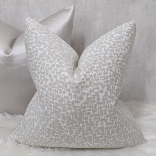 16"X16" Decorative Light grey Cushion Cover John Lewis Furnishing Fabric putty 