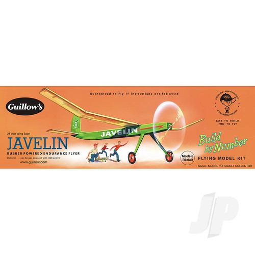 Guillow javelin balsa model - guillow,