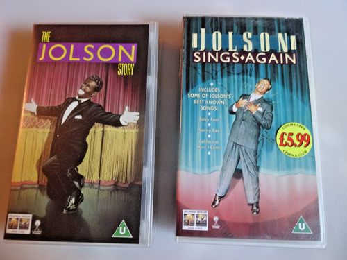 Jolson vhs tapes - 2,