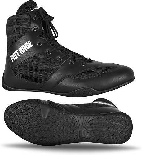 Fistrage black boxing shoes - black,