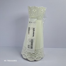 Ikea Molndal Pendant Ceiling Light White Metal Lace Cut Out Detail New Sealed