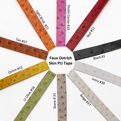 Neotrims ostrich skin faux - skin,