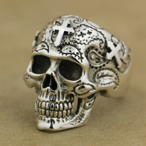925 sterling silver skull - 925,