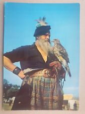 THE FALCONER Vintage Postcard (Sport Scotland Falconry Birds Of Prey)