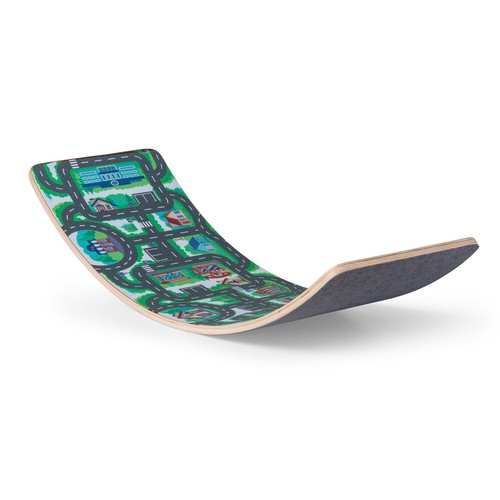 Balance board kids wooden - board,