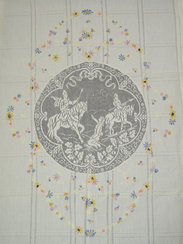 Ant vtg hand embroidered - ant-vtg, linen