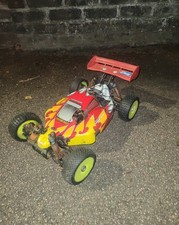 Nitro buggy rc roller all moves freely but needs a clean surface rust