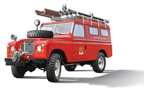 Italeri land rover - land, fire