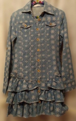 Liz lisa denim dress - dress, ruffles