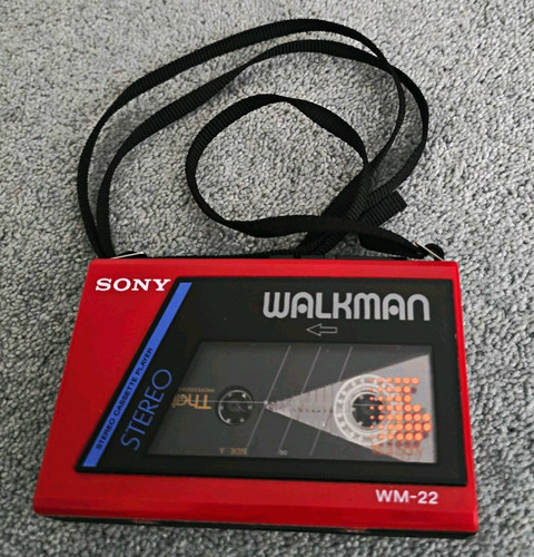 Sony walkman red - wm-22,