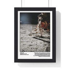 Apollo 11 Moon Landing Poster