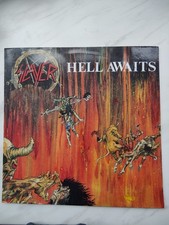 Slayer Hell Awaits LP 1985 Roadrunner First Press Vinyl RR 9795 (Play tested)
