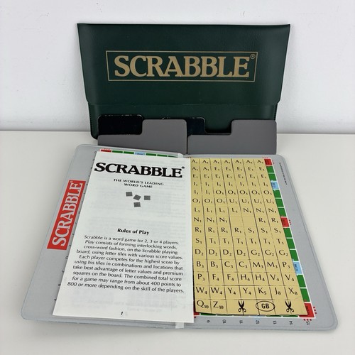 Pocket scrabble travel game - pocket,