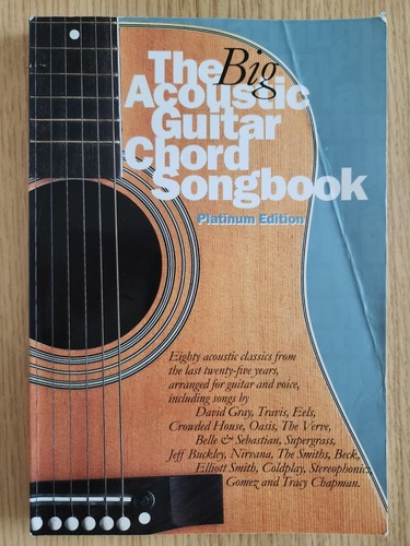 The big acoustic guitar - big, chord