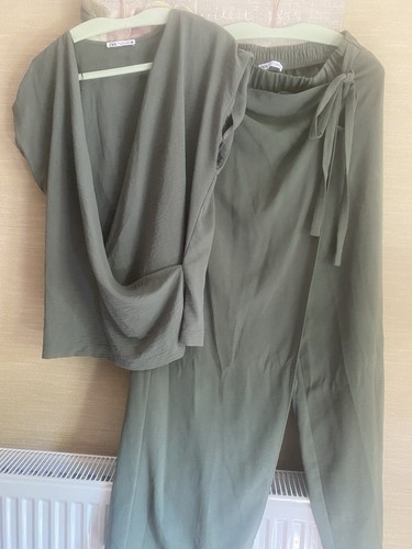 Zara khaki ord - co, suit
