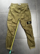 Stone Island Tela Paracadute Cargo Pants/Trousers Size 32 Regular Army Green New