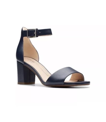 Clarks ladies heeled sandals - ladies,