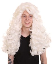 Men Colonial Judge Wavy curly