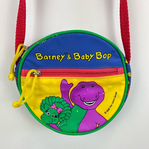Vintage 1992 barney and baby - vintage,