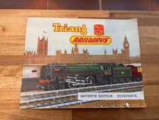 TRIANG RAILWAYS MODEL RAILWAY CATALOGUE SEVENTH EDITION 1961 WITH PRICE LIST