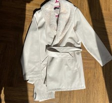 PLT size 8 Coat, leather look
