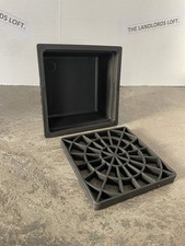 BEER DRIP TRAY 6" x 6'' BLACK