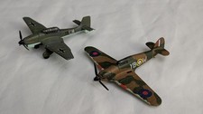 Corgi Fighting Machines Diecast Junkers JU-87 Stuka & Hawker Hurricane