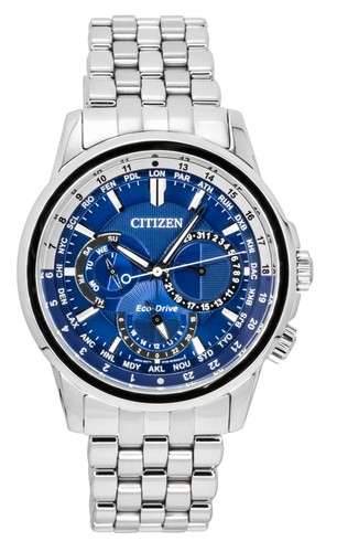 Citizen calendrier blue dial - citizen,