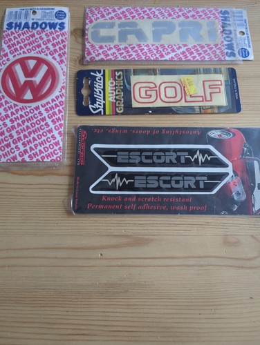 Various vintage car - car, stickers