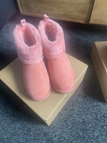 Ugg fluff mini quilted logo - fluff,