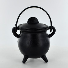 Cast Iron Cauldron Plain Small Witch Magic Accessory Wicca Potions 40113