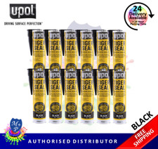 UPOL Tiger Seal PU Adhesive Polyurethane Sealant Sealer U-POL 310ML - BLACK x 12