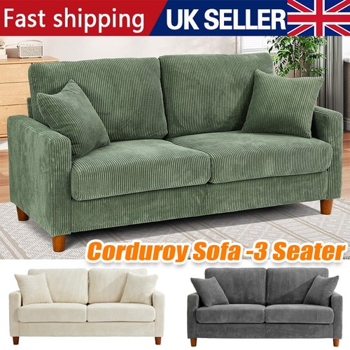Seater corduroy sofa - sofa, large