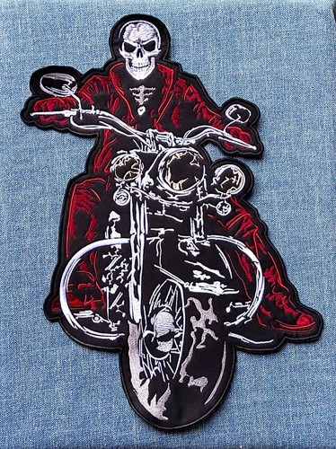 Large skeleton motorbike - large,