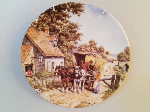 Vintage wall hanging art - vintage,