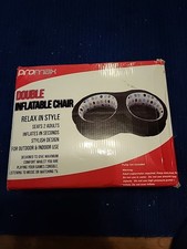 Promax Double Inflatable Chair In Original Box Very Good Condition Used Once