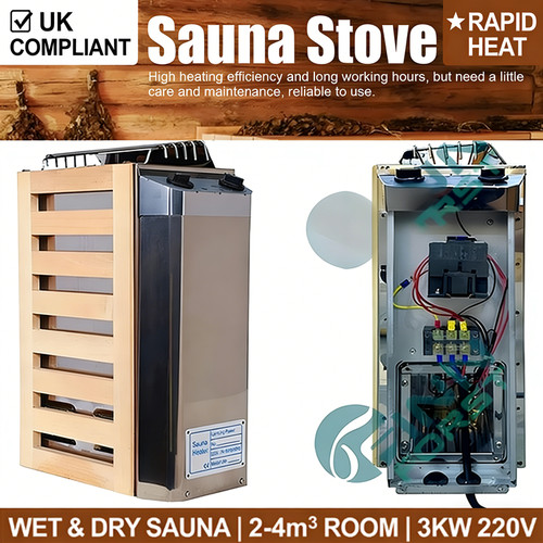 3kw 220v sauna - stove, |